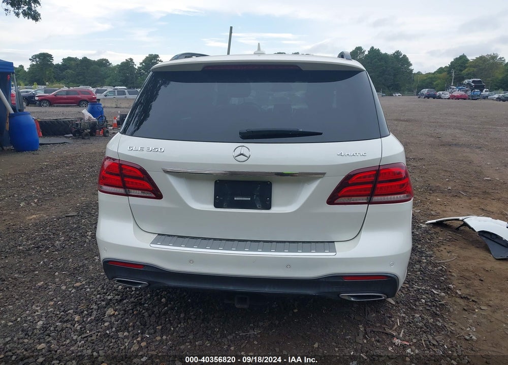 2017 MERCEDES-BENZ GLE 350 4MATIC VIN: 4JGDA5HB8HA906707