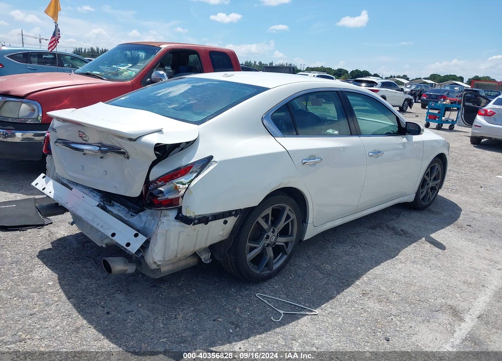 2014 NISSAN MAXIMA 3.5 SV VIN: 1N4AA5AP5EC914086