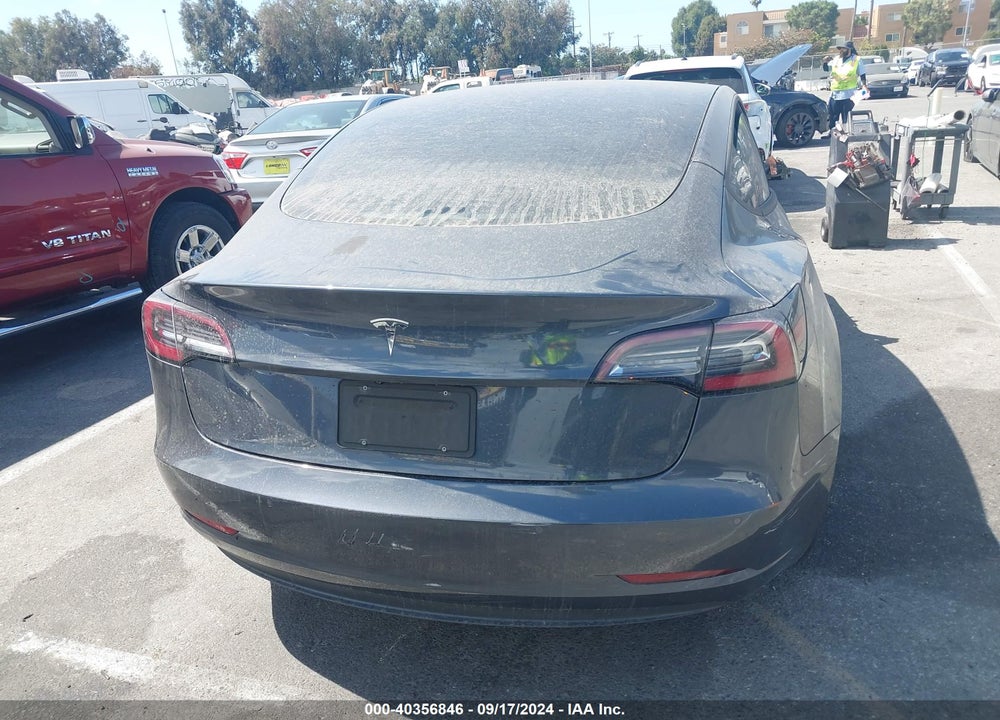 2019 TESLA MODEL 3 LONG RANGE/MID RANGE/STANDARD RANGE/STANDARD RANGE PLUS VIN: 5YJ3E1EA6KF325780