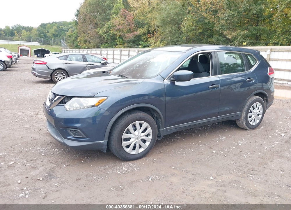 2016 NISSAN ROGUE S VIN: 5N1AT2MT9GC861788