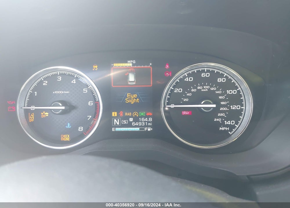 2020 SUBARU FORESTER TOURING VIN: JF2SKAXC6LH457637