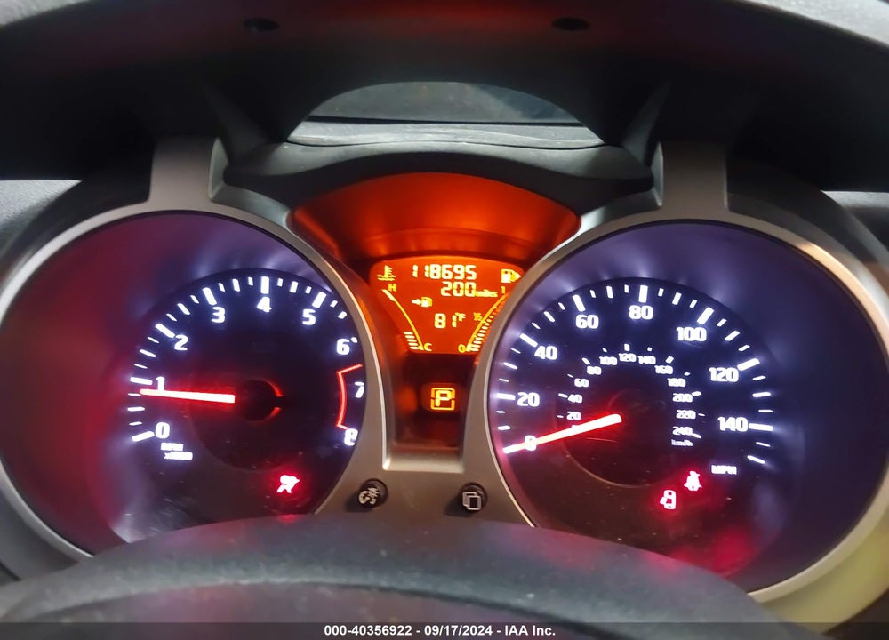 2013 NISSAN JUKE SV VIN: JN8AF5MRXDT224412