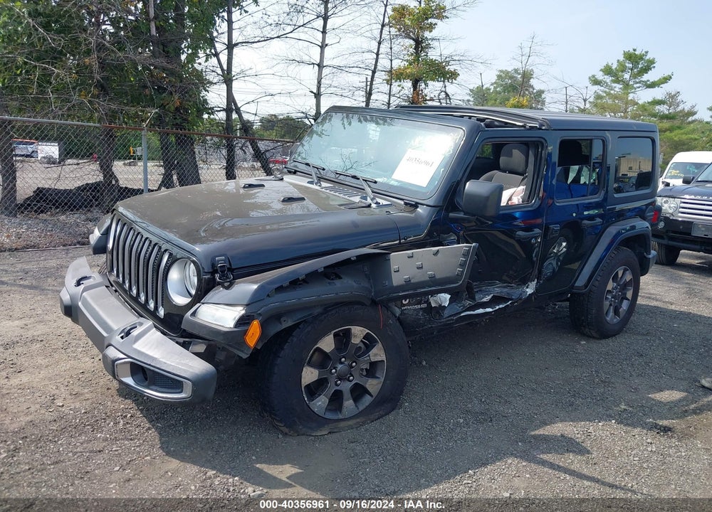 2018 JEEP WRANGLER UNLIMITED SAHARA 4X4 VIN: 1C4HJXEN2JW199435