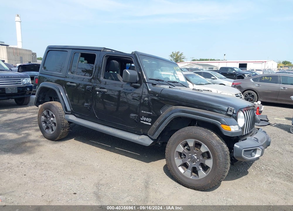 2018 JEEP WRANGLER UNLIMITED SAHARA 4X4 VIN: 1C4HJXEN2JW199435