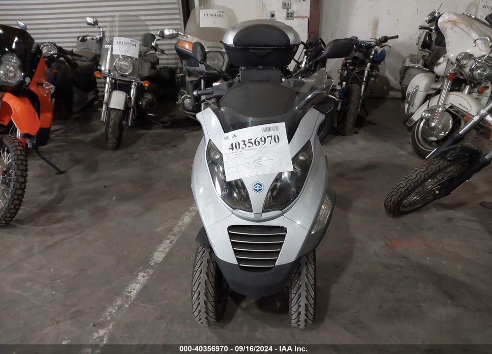 2007 PIAGGIO MP3 VIN: ZAPM479M175002548