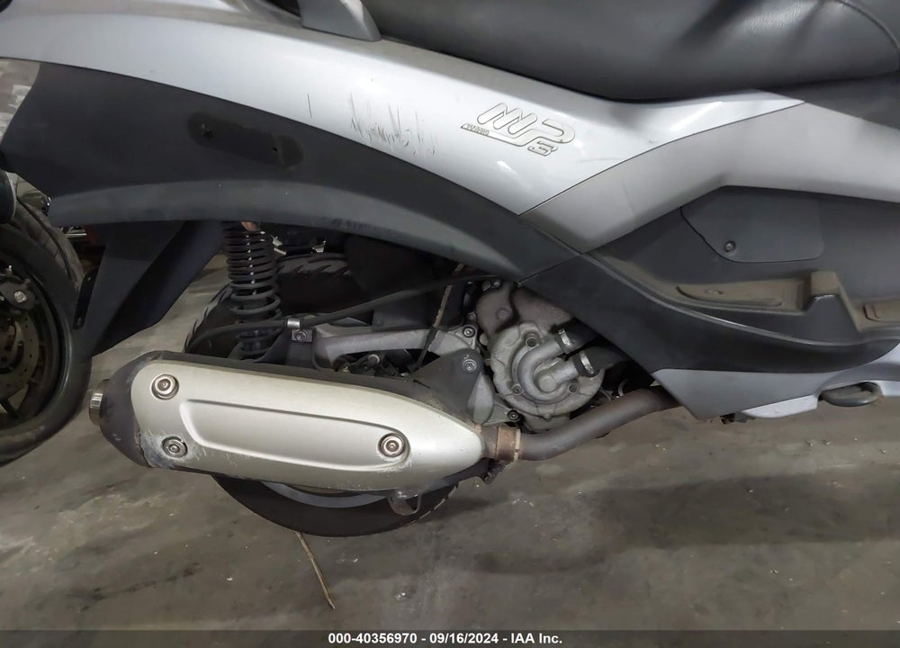 2007 PIAGGIO MP3 VIN: ZAPM479M175002548