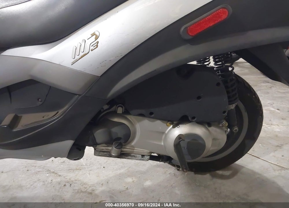 2007 PIAGGIO MP3 VIN: ZAPM479M175002548