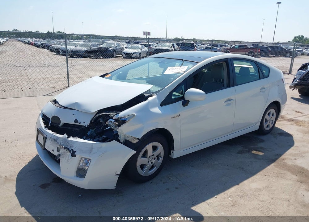 2010 TOYOTA PRIUS IV VIN: JTDKN3DU7A0137141