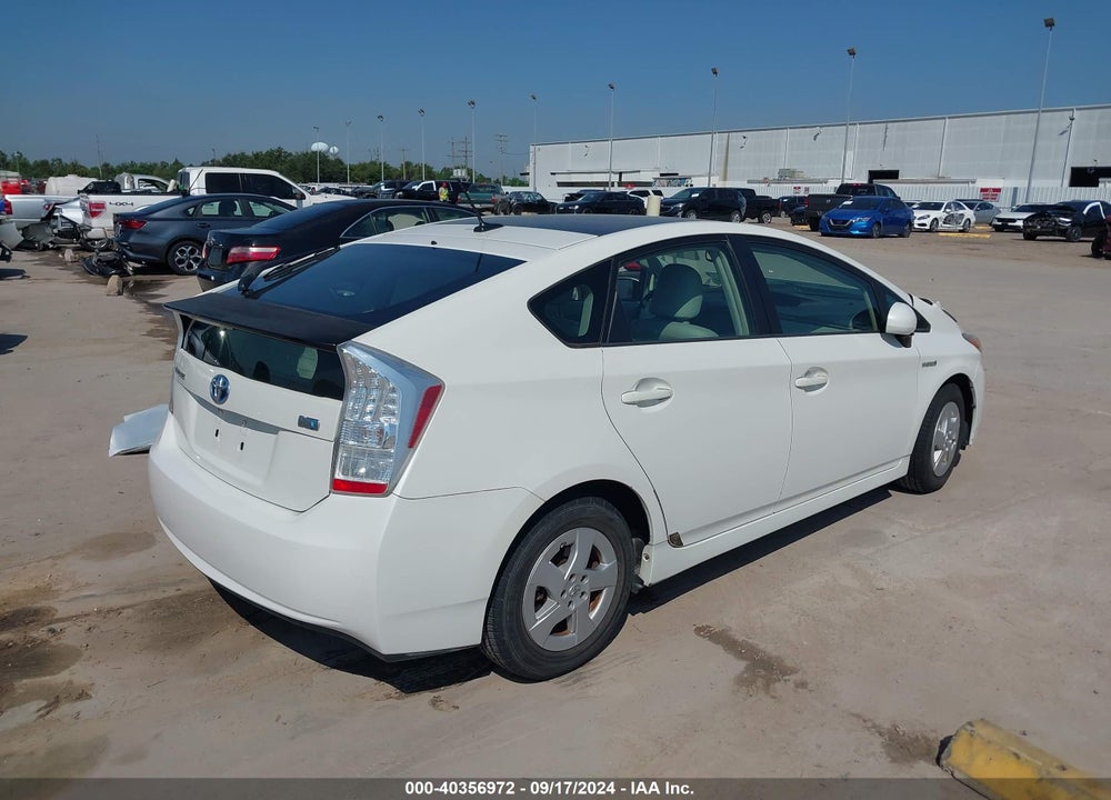 2010 TOYOTA PRIUS IV VIN: JTDKN3DU7A0137141
