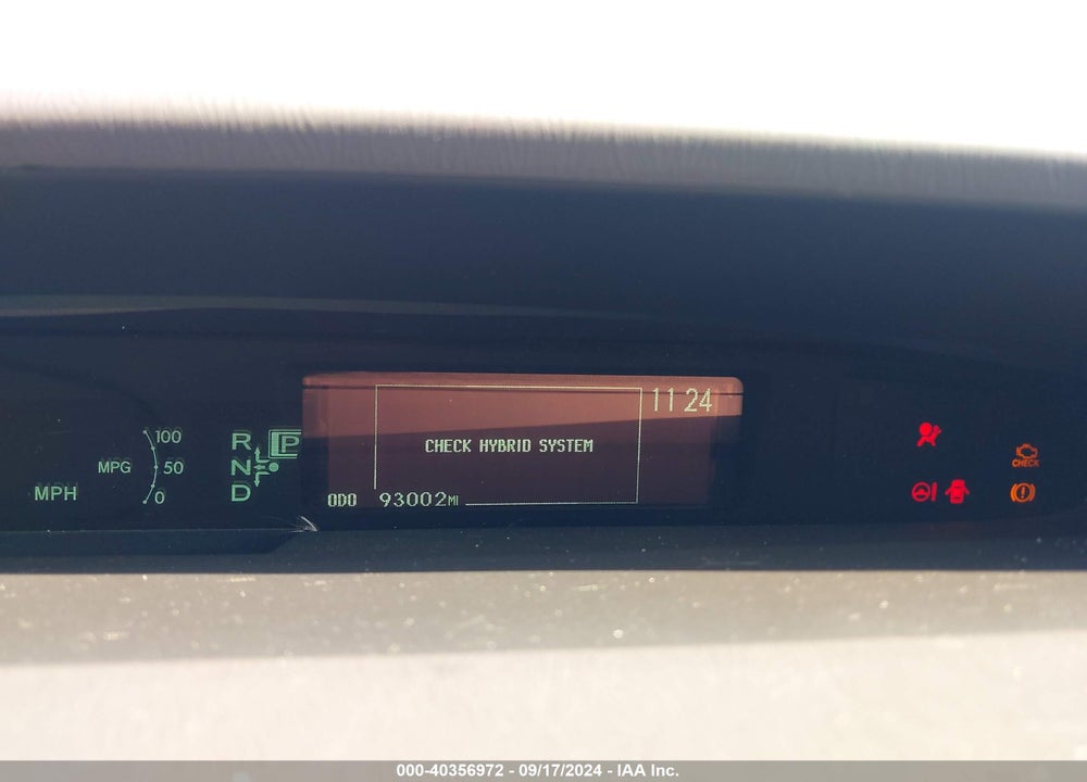 2010 TOYOTA PRIUS IV VIN: JTDKN3DU7A0137141