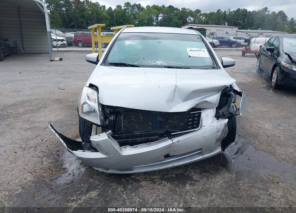 2012 NISSAN SENTRA 2.0 S VIN: 3N1AB6APXCL752814