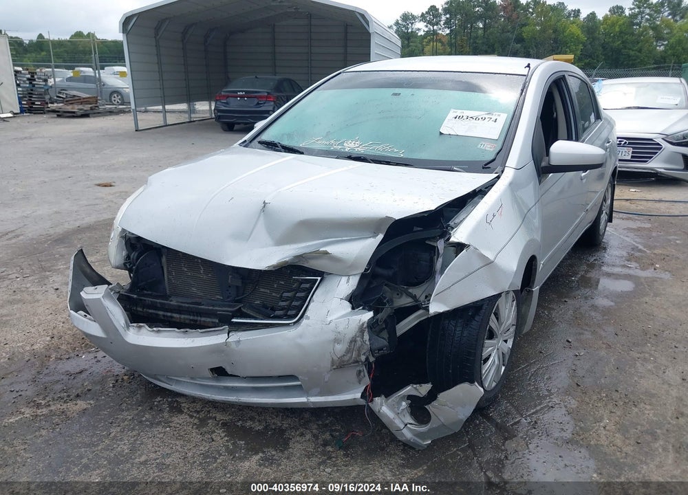 2012 NISSAN SENTRA 2.0 S VIN: 3N1AB6APXCL752814