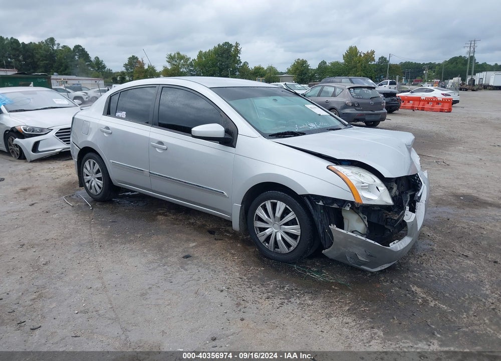 2012 NISSAN SENTRA 2.0 S VIN: 3N1AB6APXCL752814