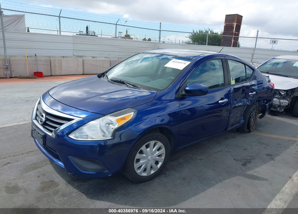 2019 NISSAN VERSA 1.6 SV VIN: 3N1CN7AP7KL865611