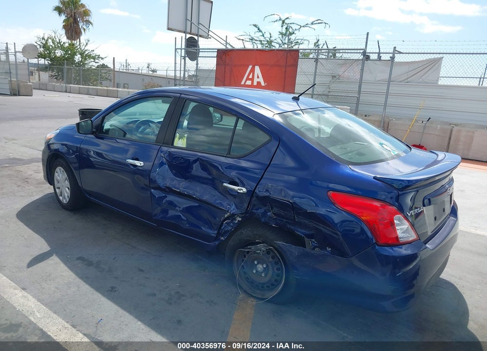 2019 NISSAN VERSA 1.6 SV VIN: 3N1CN7AP7KL865611