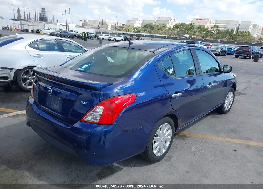 2019 NISSAN VERSA 1.6 SV VIN: 3N1CN7AP7KL865611
