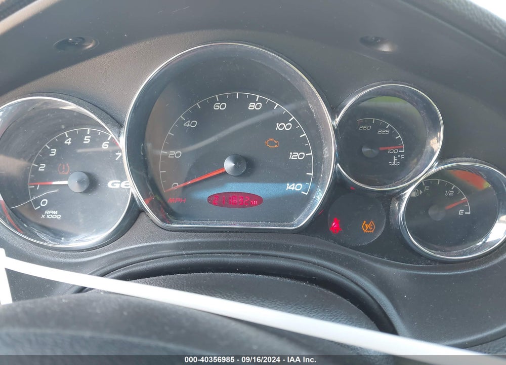 2008 PONTIAC G6 GT VIN: 1G2ZH57N084206622