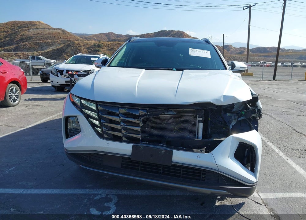 2022 HYUNDAI TUCSON LIMITED VIN: 5NMJECAE8NH091561