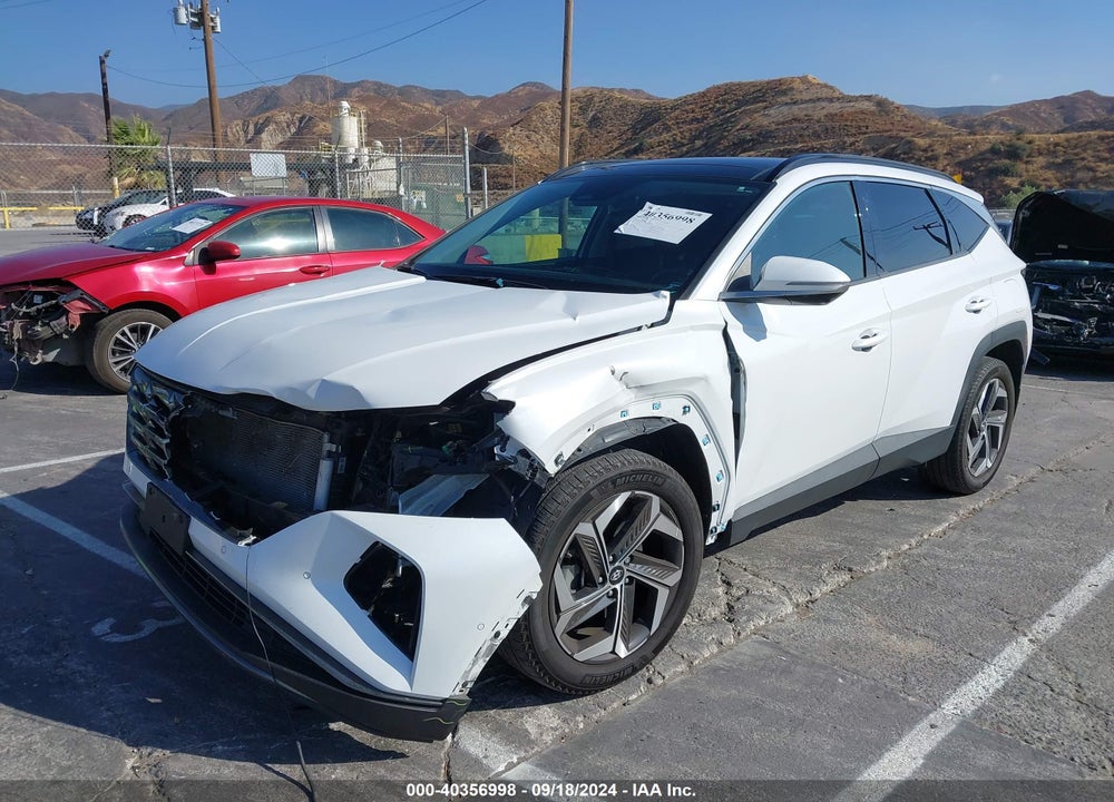 2022 HYUNDAI TUCSON LIMITED VIN: 5NMJECAE8NH091561