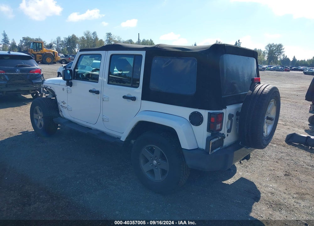 2012 JEEP WRANGLER UNLIMITED SPORT VIN: 1C4BJWDG5CL290433