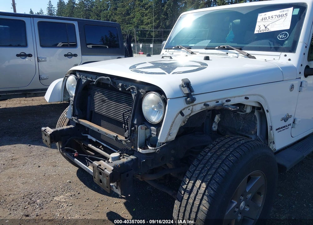 2012 JEEP WRANGLER UNLIMITED SPORT VIN: 1C4BJWDG5CL290433