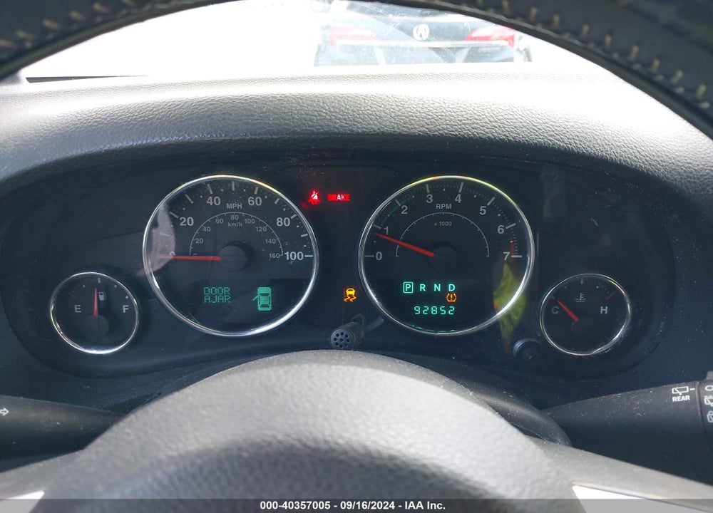 2012 JEEP WRANGLER UNLIMITED SPORT VIN: 1C4BJWDG5CL290433