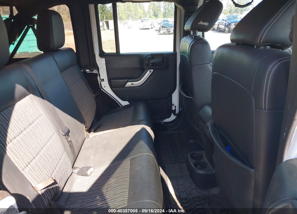 2012 JEEP WRANGLER UNLIMITED SPORT VIN: 1C4BJWDG5CL290433