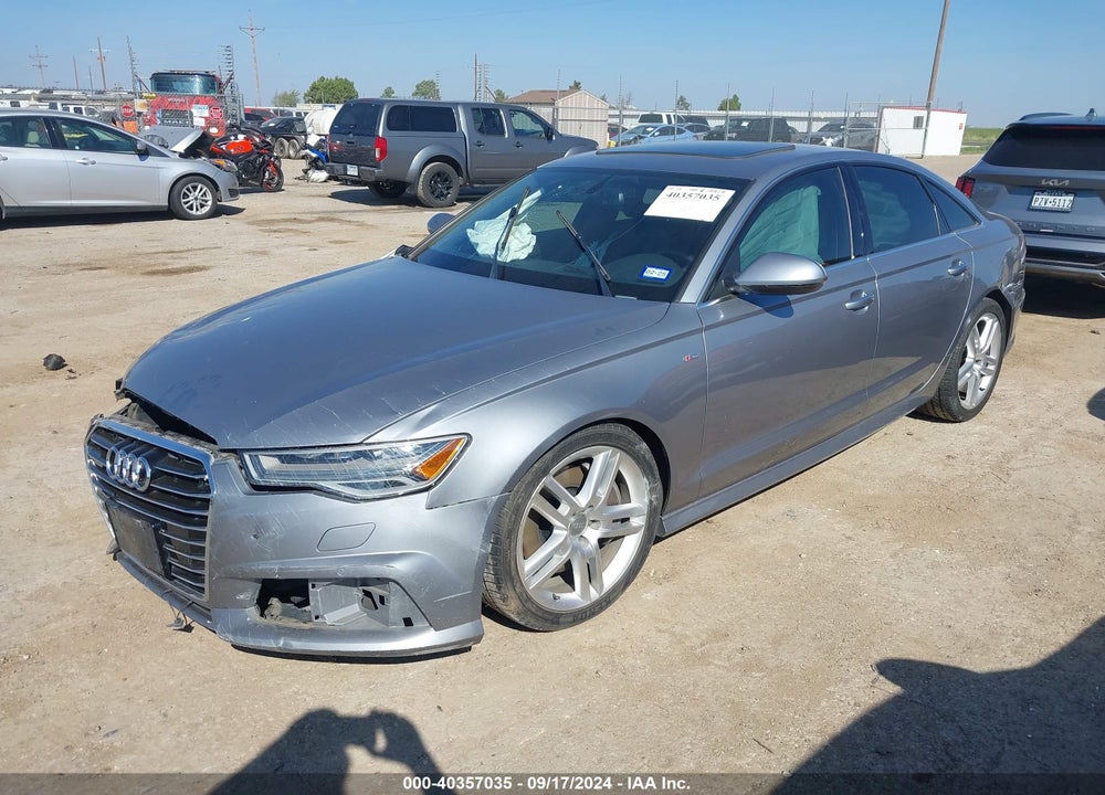2017 AUDI A6 2.0T PREMIUM VIN: WAUF8AFC6HN080037