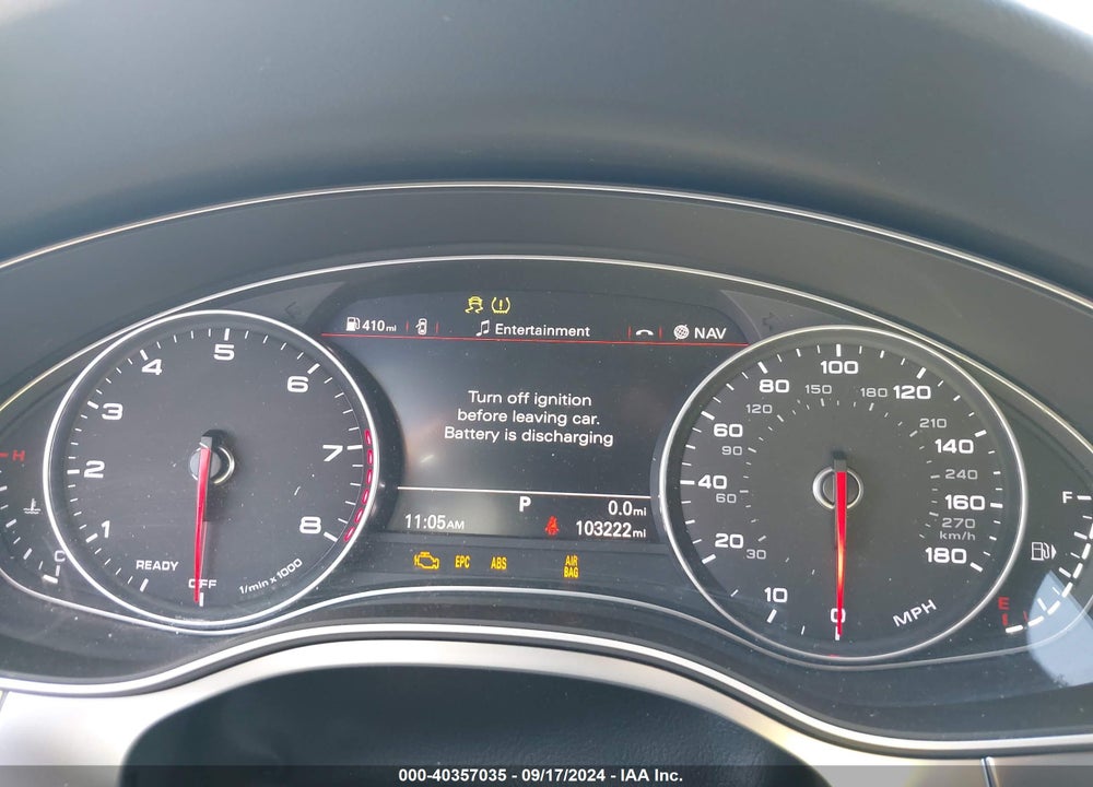 2017 AUDI A6 2.0T PREMIUM VIN: WAUF8AFC6HN080037