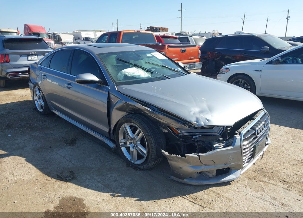 2017 AUDI A6 2.0T PREMIUM VIN: WAUF8AFC6HN080037