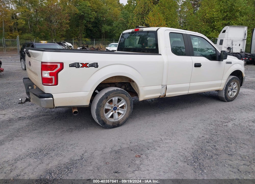 2018 FORD F-150 XL VIN: 1FTFX1E50JFD18750