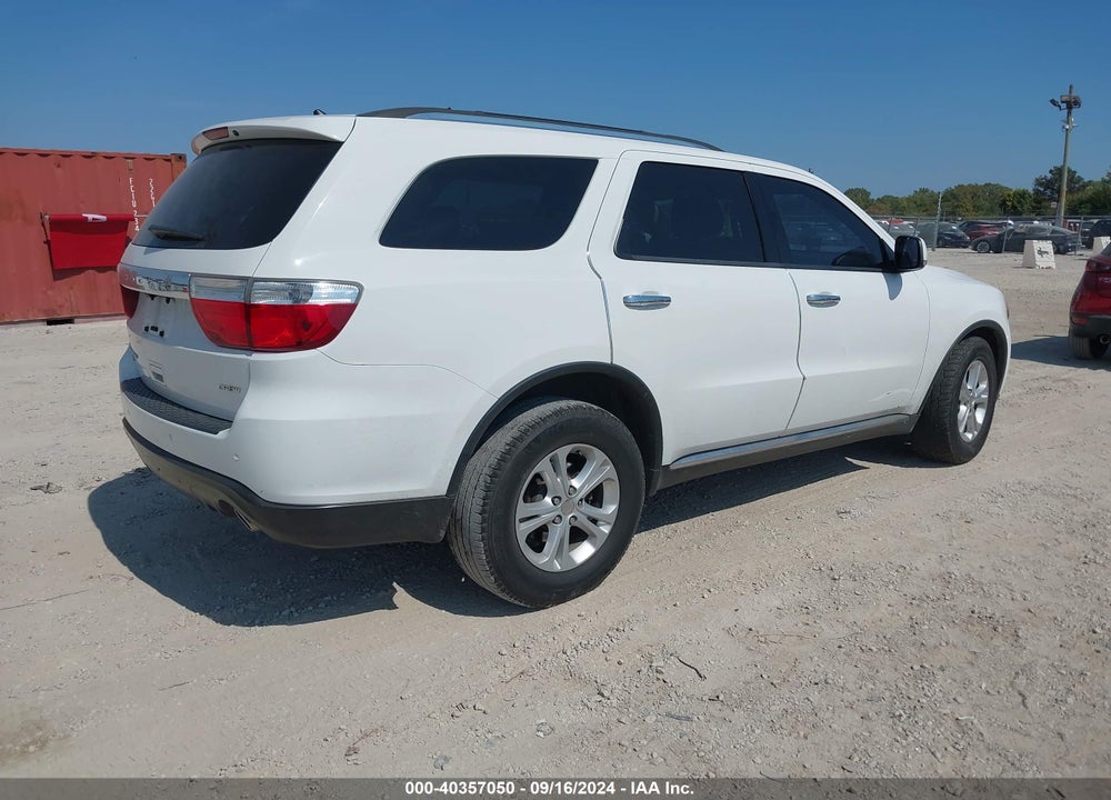 2013 DODGE DURANGO CREW VIN: 1C4RDJDG1DC693979