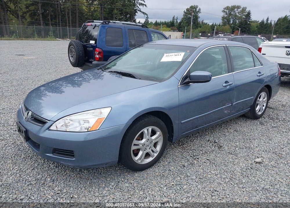 2007 HONDA ACCORD 2.4 SE VIN: 1HGCM56397A189687