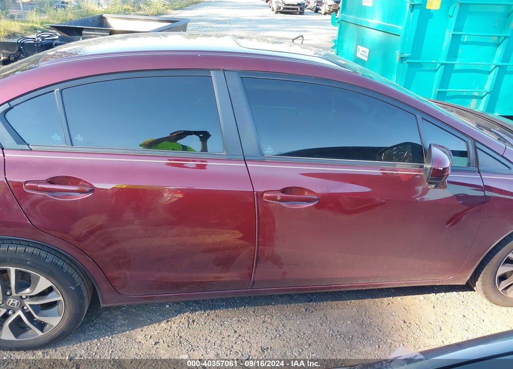 2015 HONDA CIVIC EX VIN: 2HGFB2F82FH557656