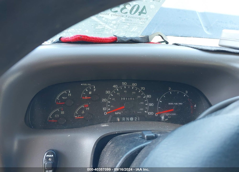 2001 FORD F-250 VIN: 1FTNX21FX1EC48910