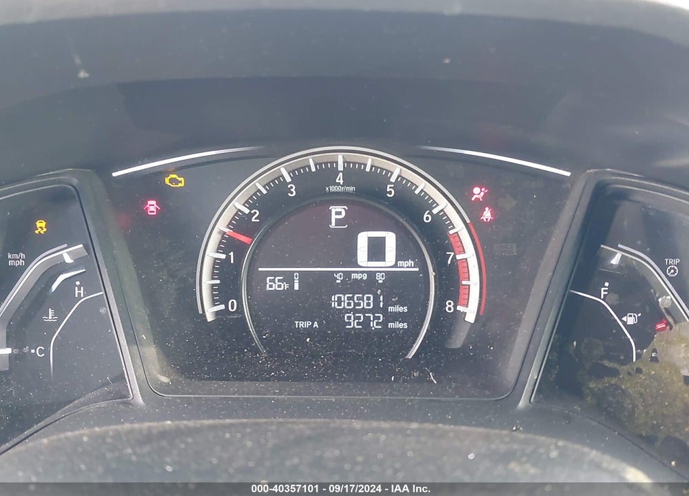 2017 HONDA CIVIC SPORT VIN: SHHFK7H41HU410791