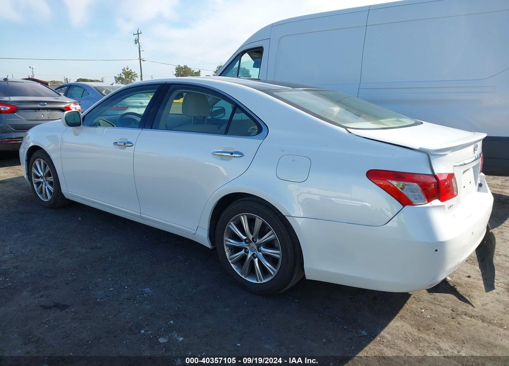 2007 LEXUS ES 350 VIN: JTHBJ46G072034115