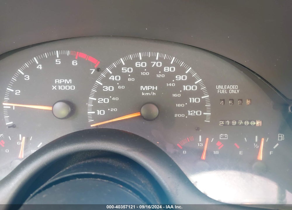 1997 CHEVROLET CAMARO VIN: 2G1FP22K6V2101414