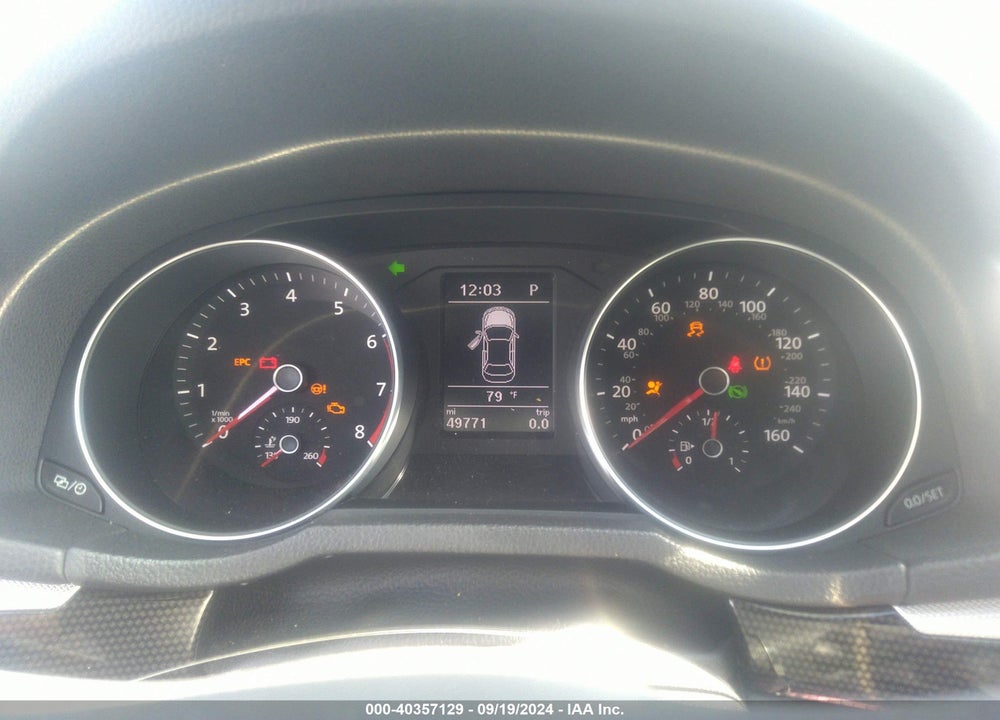 2018 VOLKSWAGEN PASSAT 3.6L V6 GT VIN: 1VWJM7A33JC028396