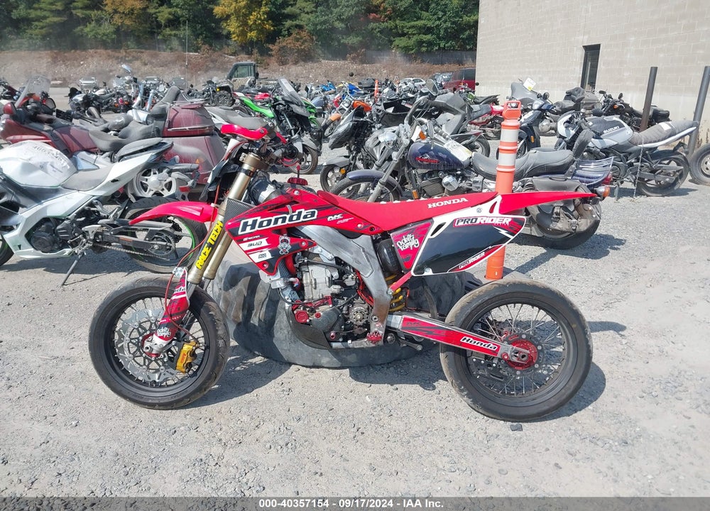 2004 HONDA CRF450 R VIN: JH2PE05394M204515