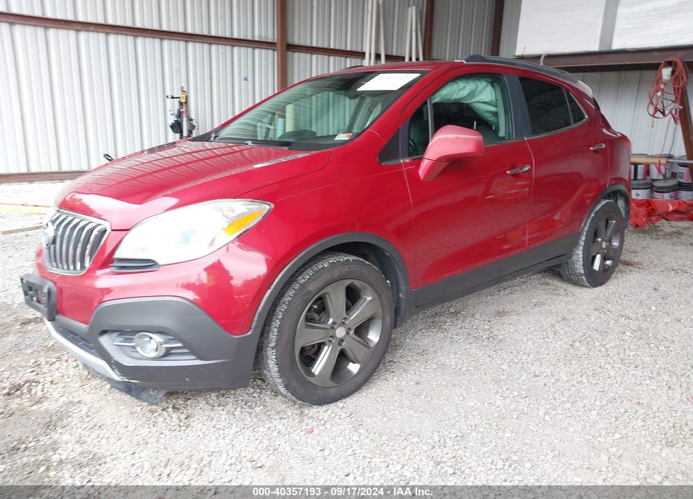 2013 BUICK ENCORE LEATHER VIN: KL4CJCSB3DB107901