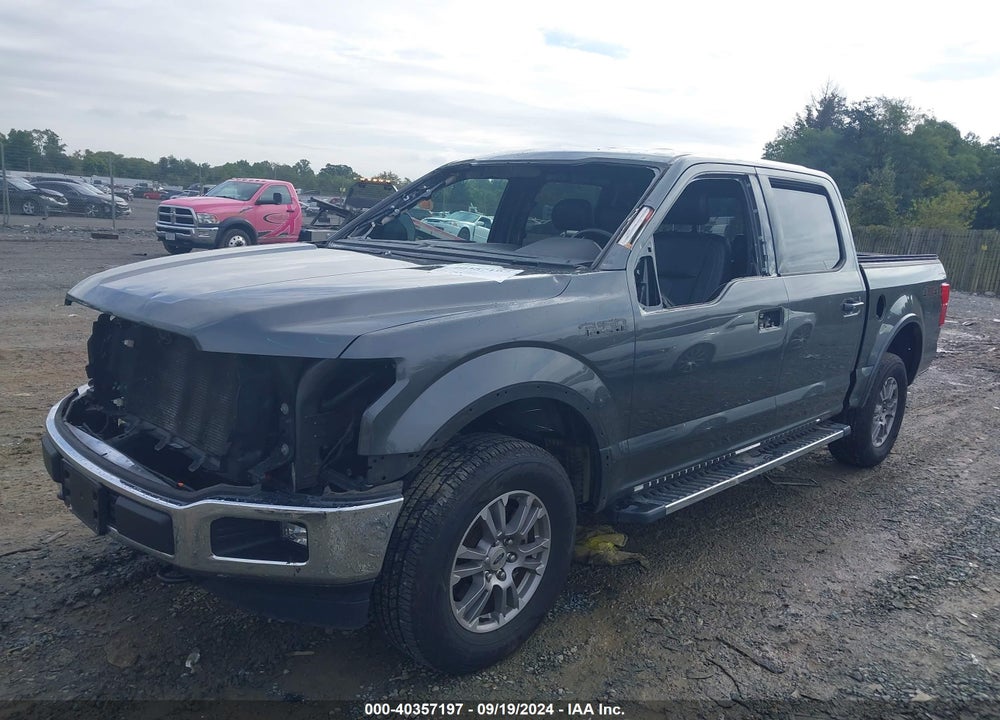 2019 FORD F-150 LARIAT VIN: 1FTEW1E54KFD10764