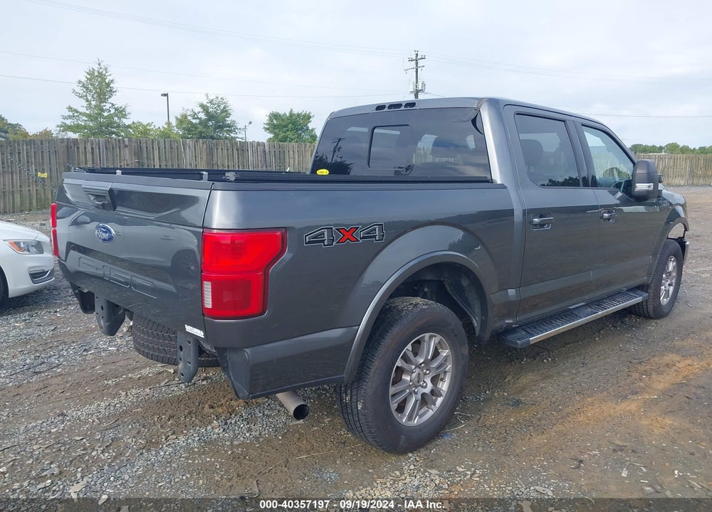 2019 FORD F-150 LARIAT VIN: 1FTEW1E54KFD10764
