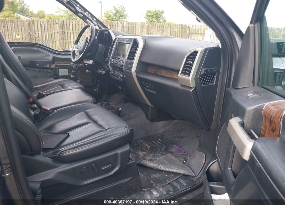 2019 FORD F-150 LARIAT VIN: 1FTEW1E54KFD10764