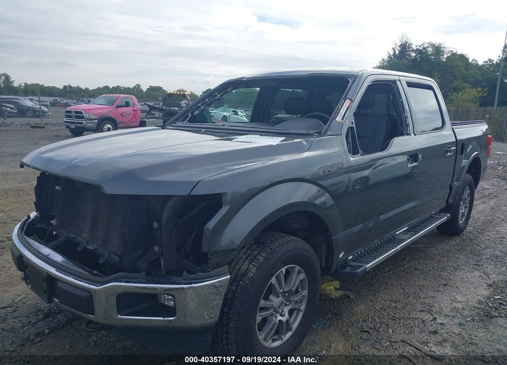 2019 FORD F-150 LARIAT VIN: 1FTEW1E54KFD10764