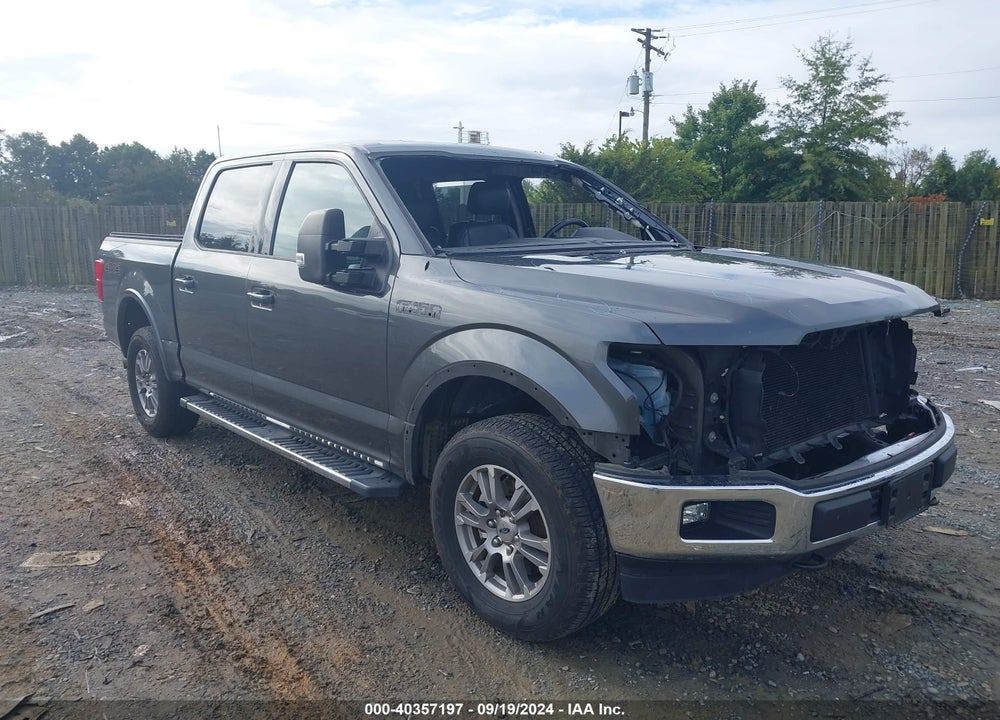 2019 FORD F-150 LARIAT VIN: 1FTEW1E54KFD10764