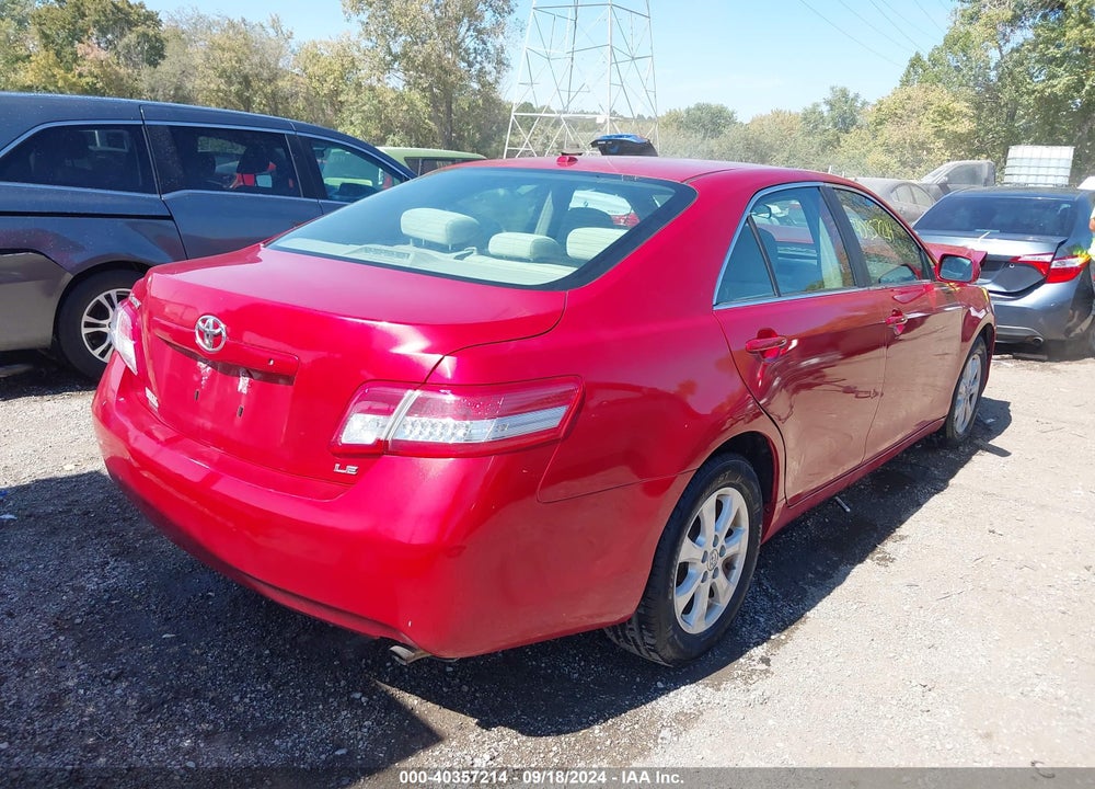 2011 TOYOTA CAMRY LE VIN: 4T4BF3EK1BR170156