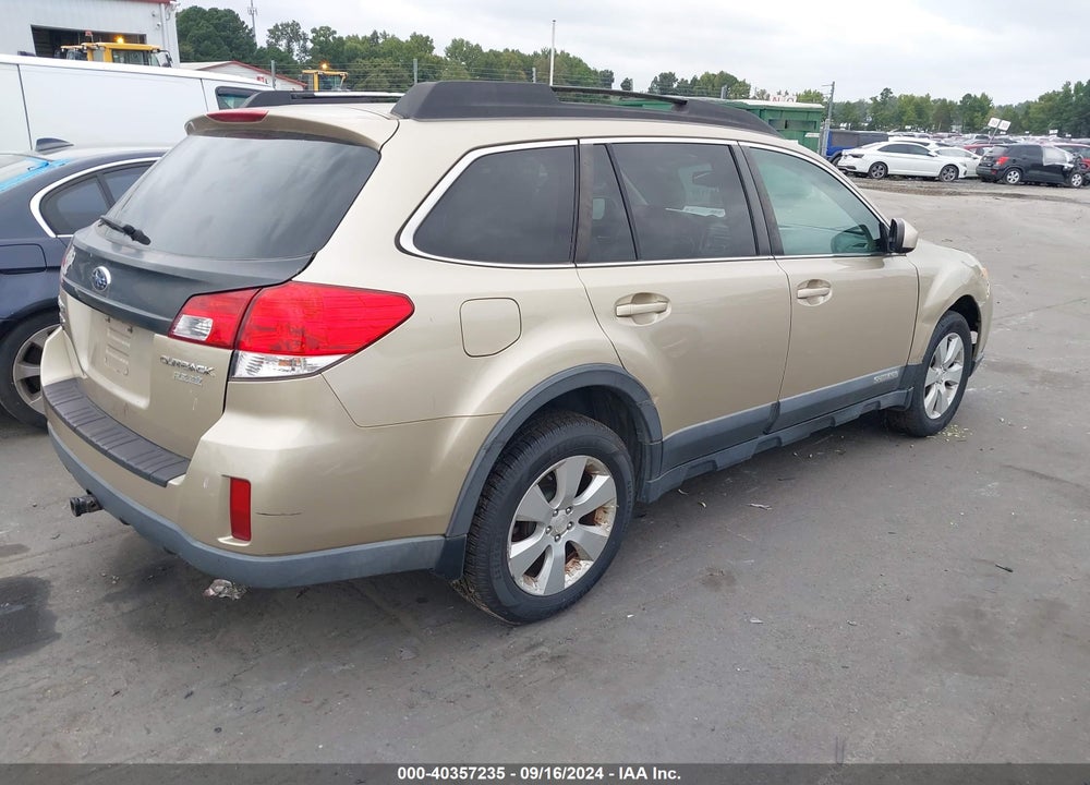 2010 SUBARU OUTBACK 2.5I LIMITED VIN: 4S4BRBKC9A3333620