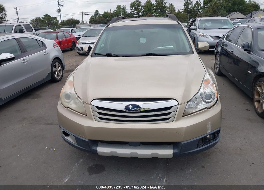 2010 SUBARU OUTBACK 2.5I LIMITED VIN: 4S4BRBKC9A3333620