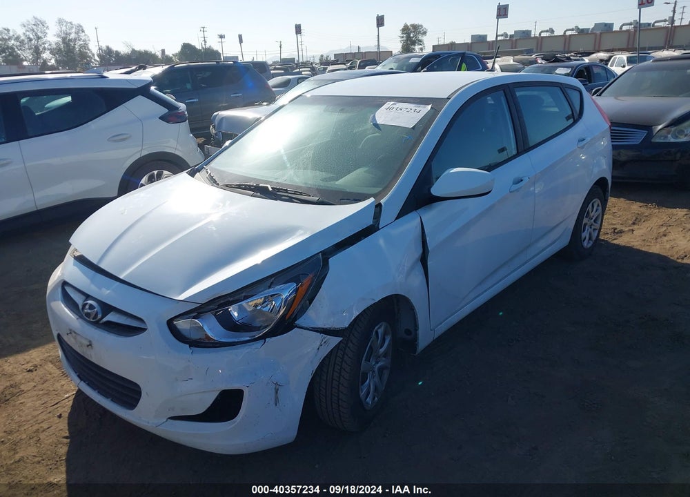 2014 HYUNDAI ACCENT GS VIN: KMHCT5AE5EU169325